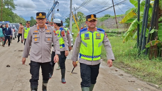 Jalan Semarang-Purwodadi Putus Akibat Tanggul Jebol, Perbaikan Dikebut Sebelum Lebaran