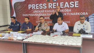 Dalam 1,5 Bulan Terjadi  318 Kasus Narkoba di Jawa Tengah