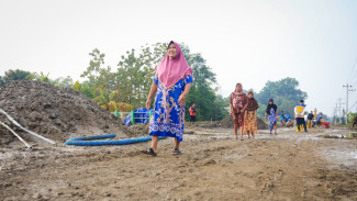Perbaikan Jalan Semarang-Godong yang Diterjang Banjir Belum Tuntas 100 Persen, Siap Untuk Mudik?