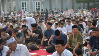 Pemkot Semarang Gelar Sholat Idul Fitri di Halaman Balaikota