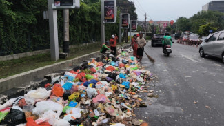 DLH Kota Semarang Minta Maaf Karena Sampah Tumpah dari Truk, Petugas Langsung Bersihkan