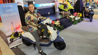 Indomobil eMotor Perkenalkan Motor Listrik QT dan QT Pro di Semarang