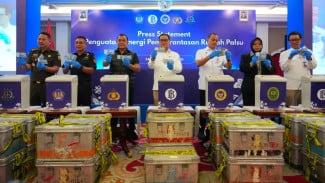 Bank Indonesia dan Botasupal Musnahkan 466 Ribu Lembar Uang Palsu