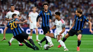 Real Madrid Bungkam Inter Milan di Liga Champions, Mbappe Cemerlang