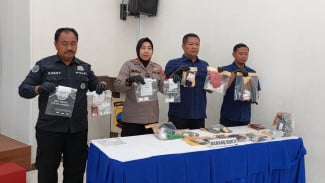 Pasutri Edarkan Sabu di Ungaran Barat, Polisi Ungkap 10 Kasus Narkoba