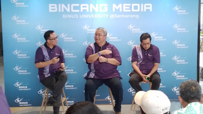 Media Gathering Binus University Semarang.