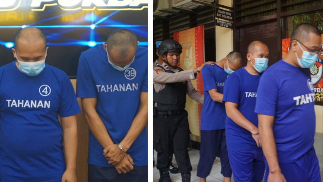Pelaku pencurian pabrik rambut dibekuk polisi Purbalingga.