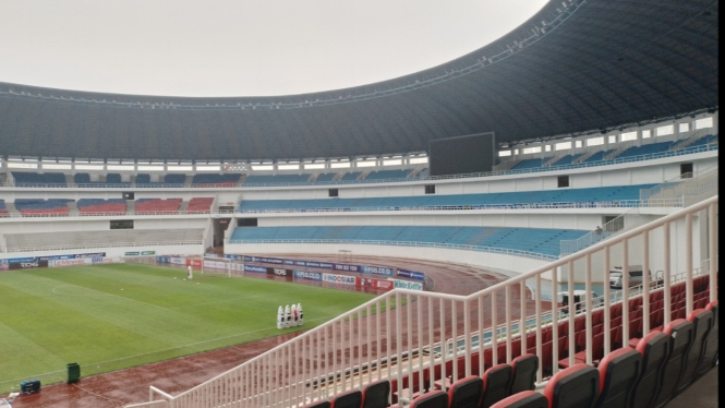 Stadion Jatidiri Kota Semarang.