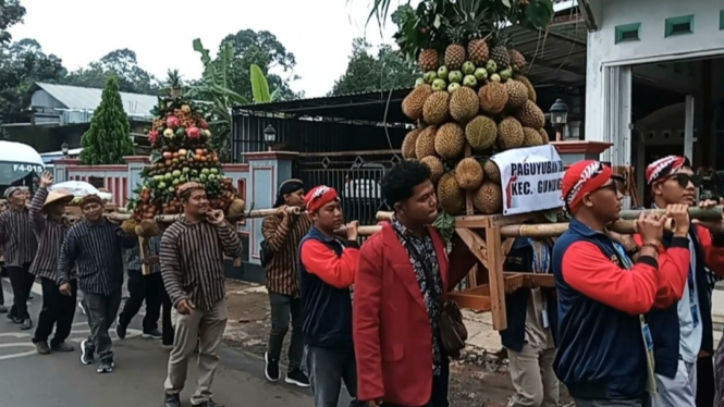 Festival durian Gunungpati Semarang.