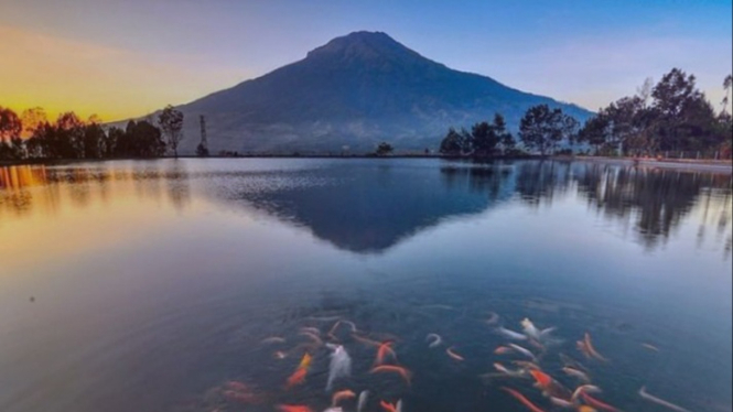 Embung Kledung di Temanggung.