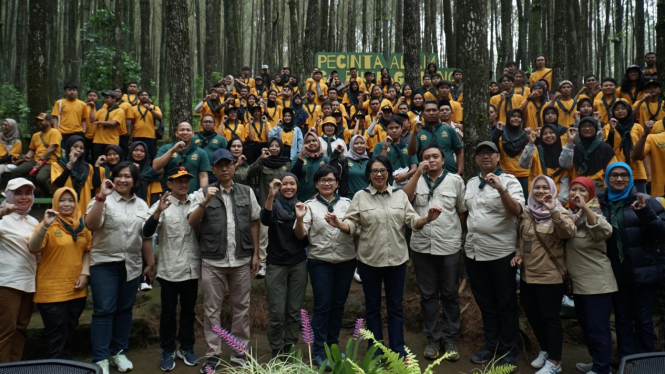 Zero Waste Adventure Camp di kawasan wisata alam TNG Merbabu