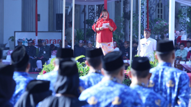 Walikota Semarang beri arahan ke ASN.