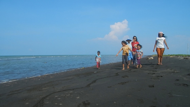 Wisata Pantai Tiban Kendal.