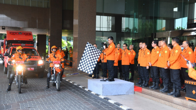 Pembukaan SAR Lebaran 2024 Basarnas.