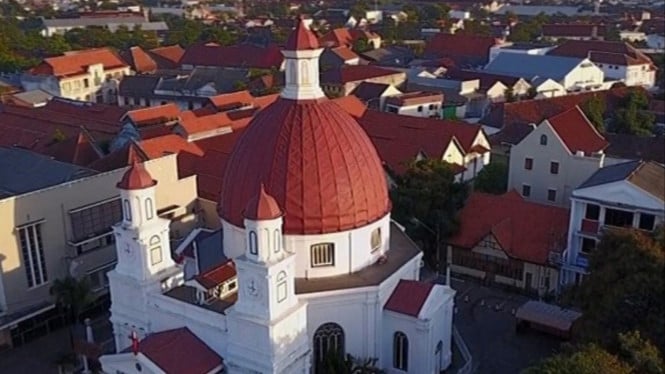 Kawasan Kota Lama Semarang.