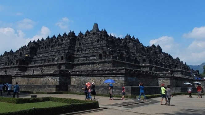 Candi Borobudur Kabupaten Magelang.