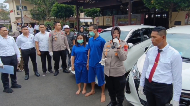 Pasutri Penipuan Penggelapan Mobil, Ditangkap Polres Salatiga