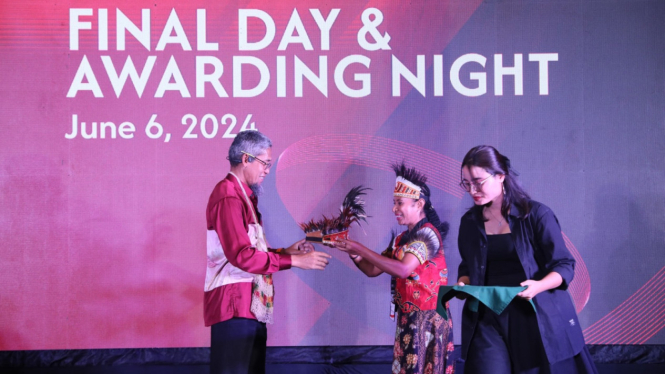 Sekda Jateng di sela acara Final Day and Awarding Night