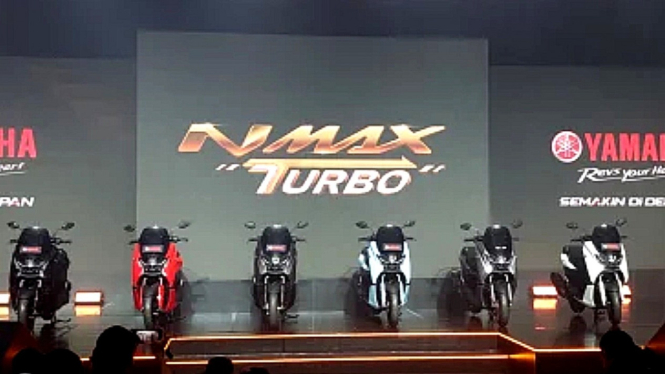 All New Yamaha Nmax Turbo meluncur.