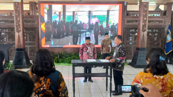 Bupati Semarang Lantik 3.551 orang P3K