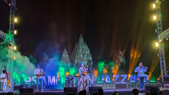 Prambanan Jazz 2024 Yogyakarta.