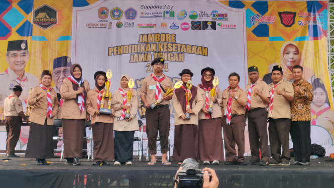 Kota Semarang juara umum Jambore Pendidikan kesetaraan se Jateng 2024