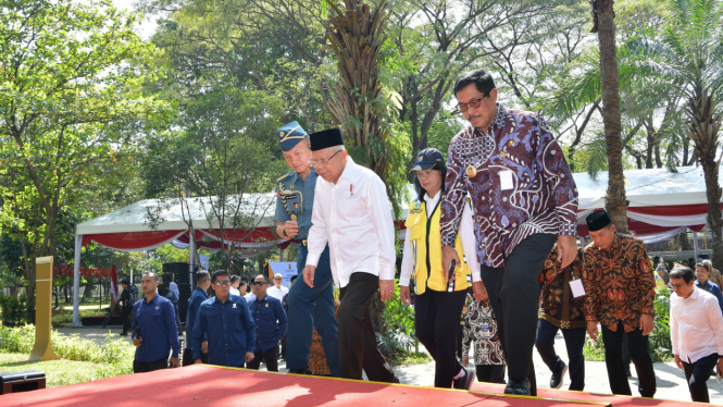 Peresmian Kawasan Taman Balekambang Surakarta