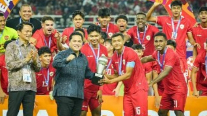 Timnas Indonesia juara Piala AFF U-19 2024.