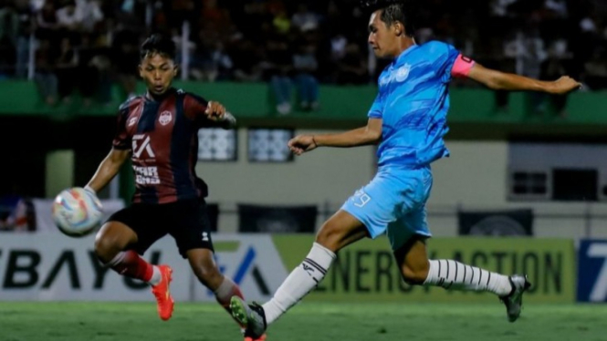 Laga Persekat vs PSIS di Stadion Tri Sanja Tegal.