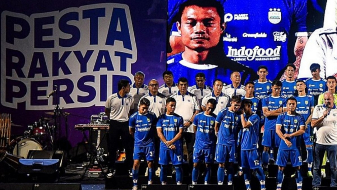 Launching Tim Persib untuk Liga 1 musim ini.