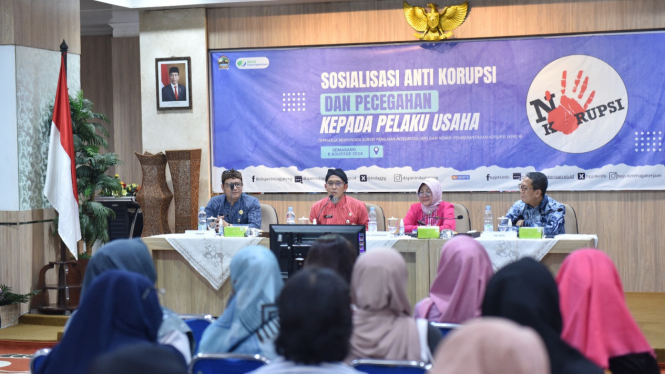 Sekda Jateng sosialisasi anti korupsi pelaku usaha