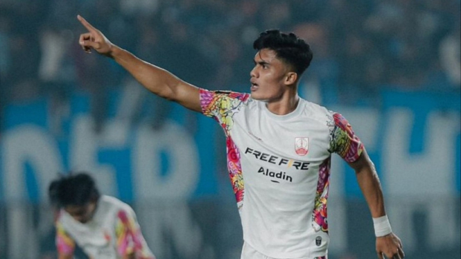 Pemain Persis Solo dan Timnas Ramadhan Sananta.