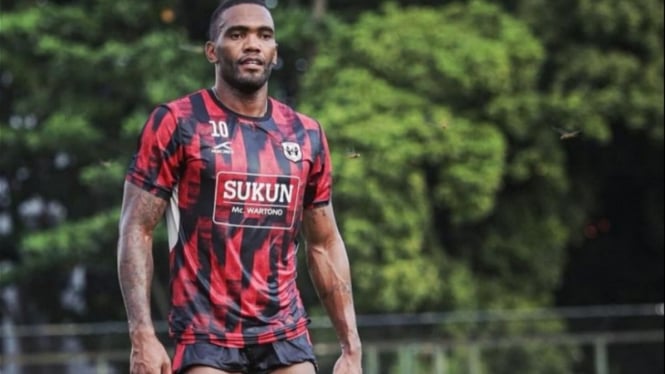 Evandro Brandao saat masih berseragam RANS FC.