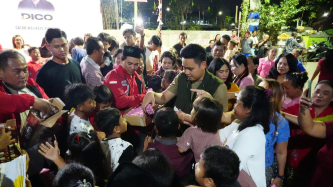 Dico Ganinduto bertemu warga Tambakrejo Kota Semarang.