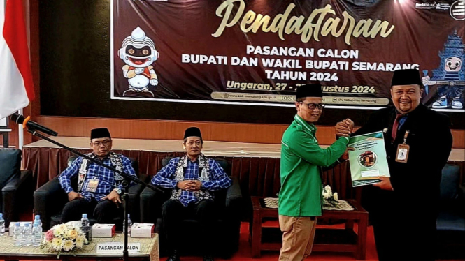 PPP Usung Nurul Huda - Yarmuji Pilkada Daftar Ke KPU