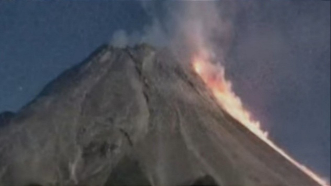 Awan panas Gunung Merapi Jateng DIY.