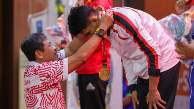 Atlet Jateng sumbang emas pertama bagi daerahnya di PON Aceh.