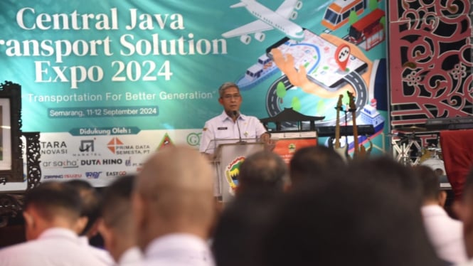 Sekda Jateng buka acara Central Java Transport Solution 2024