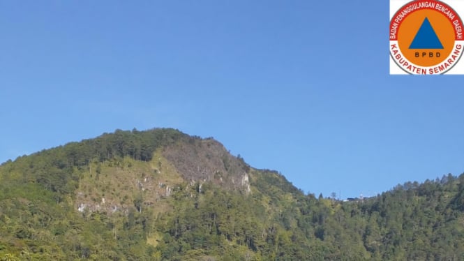 Gunung Telomoyo Paska Terbakar