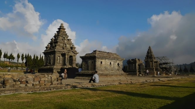 Candi Arjuna Dieng, salah satu keindahan Banjarnegara.