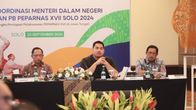 Rakor Peparnas XVII di Surakarta