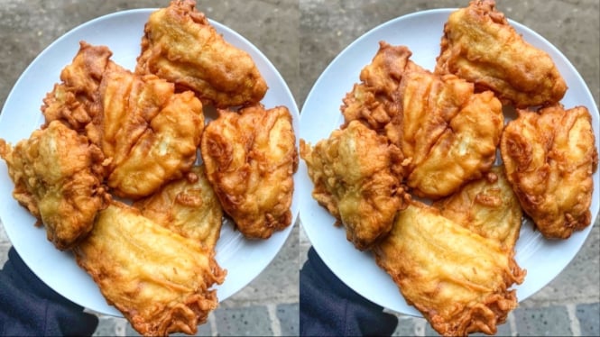 Resep pisang goreng manis dan bertekstur lembut.