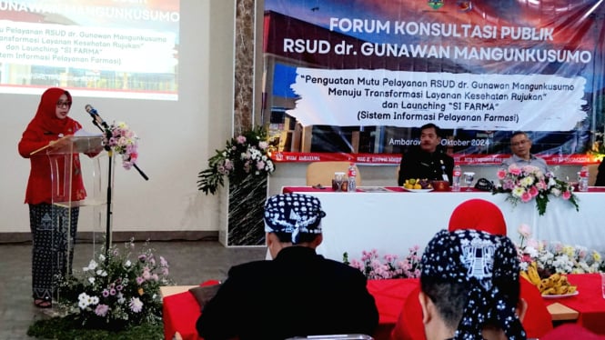 Forum Konsultasi Publik RSUD Dr. Gunawan Mangunkusumo