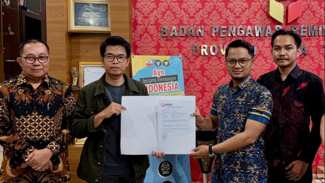 Tim Hukum Luthfi-Yasin lapor ke Bawaslu