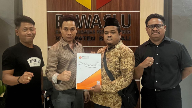 Tim Pengawal Demokrasi laporkan kades di Boyolali ke Bawaslu