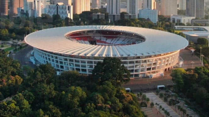 Harga tiket Indonesia vs Jepang di Gelora Bung Karno.