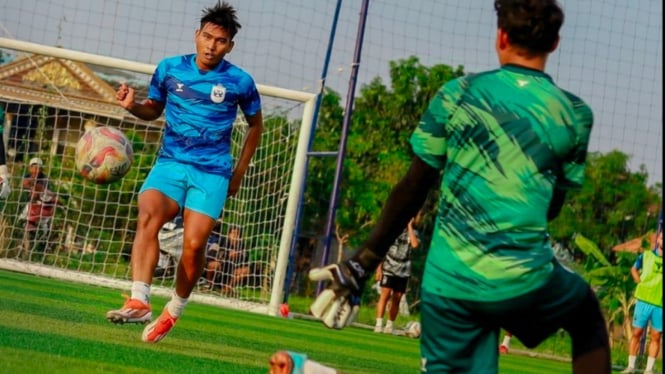 Pemain PSIS berlatih jelang laga lanjutan Liga 1.