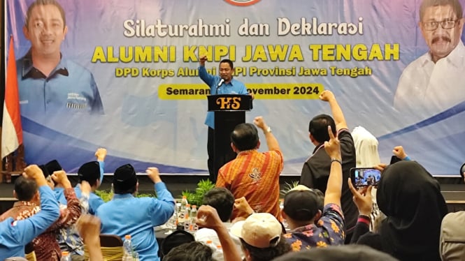 Deklarasi Alumni KNPI Jateng Untuk Andika-Hendi.