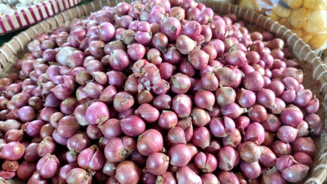 Bawang merah jadi pendorong naiknya inflasi.