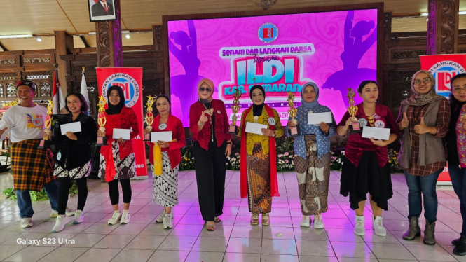 Juara Lomba langkah Dansa ILDI DPW Kab. Semarang